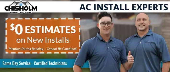 fountain inn Air Conditioning Installation Chisholm Plumbing, Air & Electric