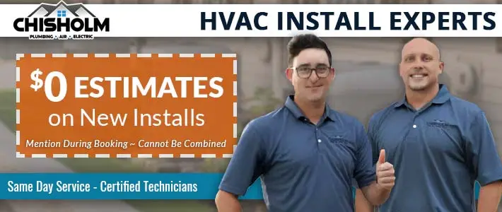 duncan HVAC Install Chisholm Plumbing, Air & Electric