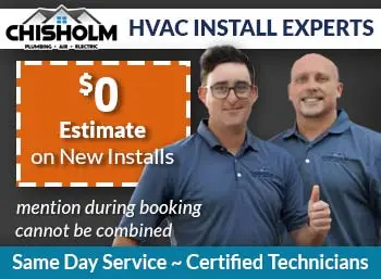 duncan HVAC Install Chisholm Plumbing, Air & Electric