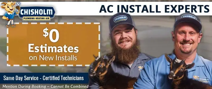 greenville Air Conditioning Installation Chisholm Plumbing, Air & Electric